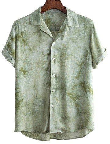 Camasa SHEIN, verde, L