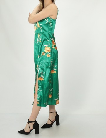 Rochie medie SHEIN, verde, S