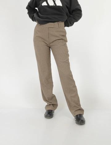 Pantaloni Reserved, maro, 36 Maro