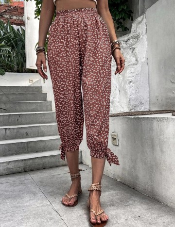 Pantaloni SHEIN, roz pudra, M