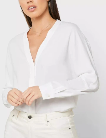 Camasa Mango, alb, S Alb