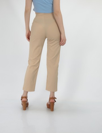 Pantaloni Dazy, maro deschis, S