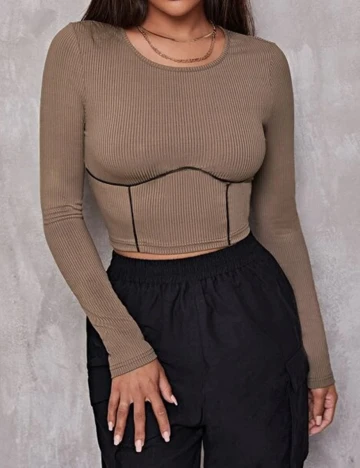 Top SHEIN, maro, M Maro