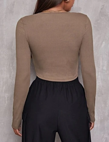 Top SHEIN, maro, M Maro