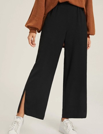 Pantaloni SHEIN, negru, XS
