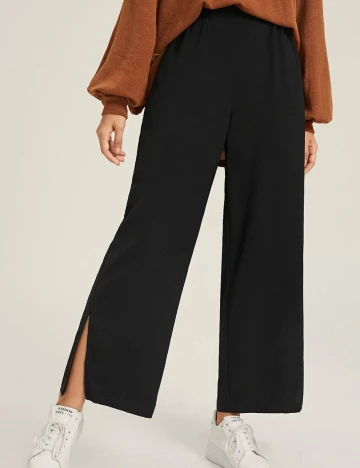 Pantaloni SHEIN, negru, XS