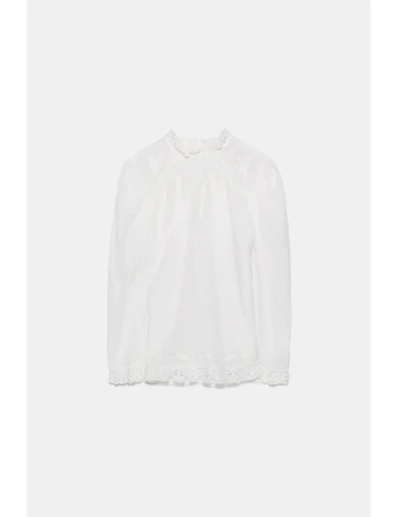 Camasa Zara, alb, S