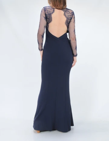 Rochie Lunga Make Way, bleumarin, S
