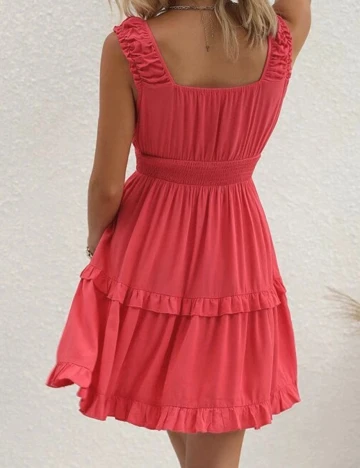 Rochie scurta SHEIN, roz, M