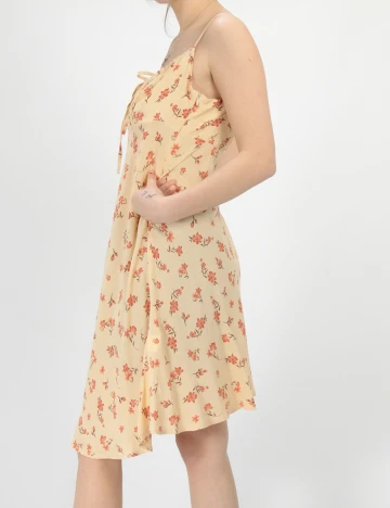 Rochie scurta Reserved, maro deschis