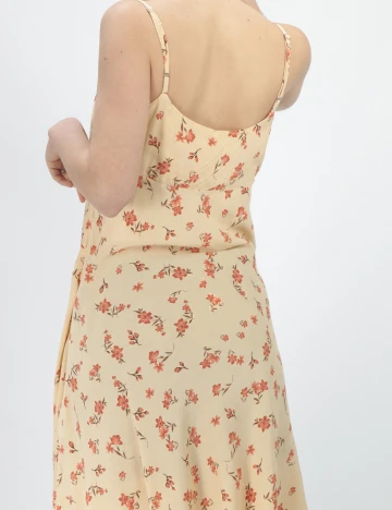 Rochie scurta Reserved, maro deschis