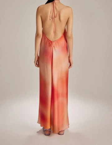 Rochie lunga Reserved, portocaliu, 34