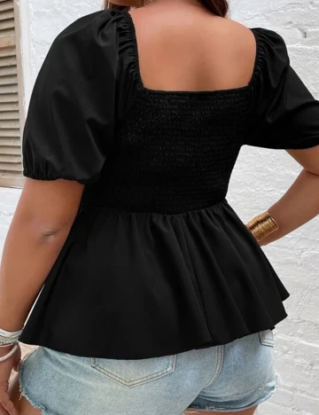 Bluza SHEIN CURVE, negru, 0 XL