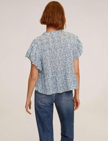 Camasa Mango, albastru, S