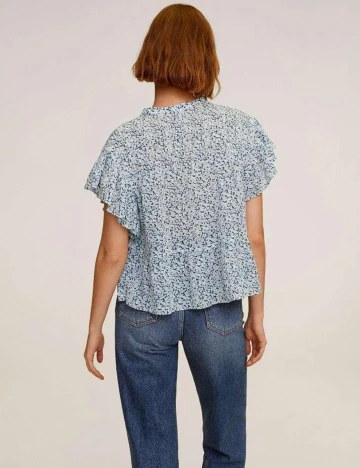 Camasa Mango, albastru, S Albastru