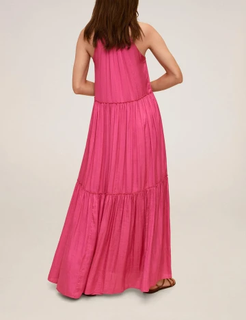 Rochie Lunga Mango, roz, M