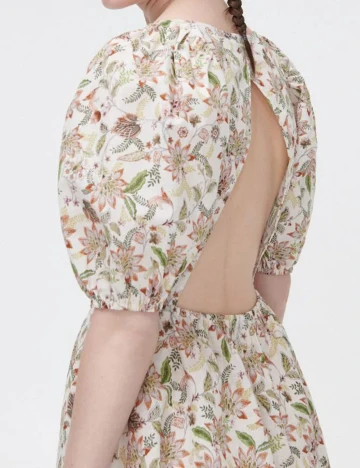Rochie scurta CROPP, crem, XL