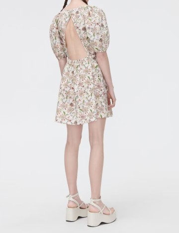 Rochie scurta CROPP, crem, XL