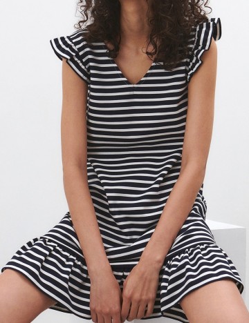 Rochie scurta Reserved, bleumarin, XS