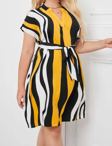 Rochie Scurta SHEIN CURVE, mix culori, 1 XL Mix culori