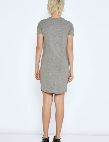 Rochie scurta Noisy May, gri, S Gri
