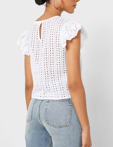 Bluza Mango, alb, M