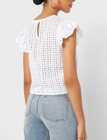 Bluza Mango, alb, M