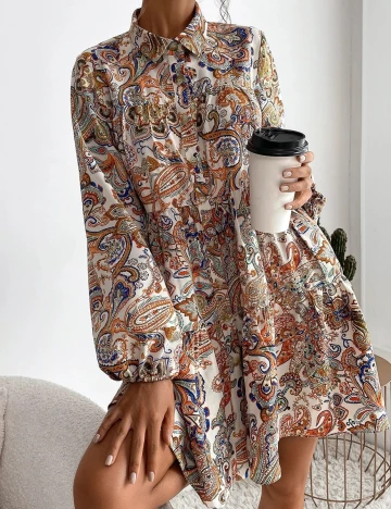 Rochie scurta SHEIN, mix culori