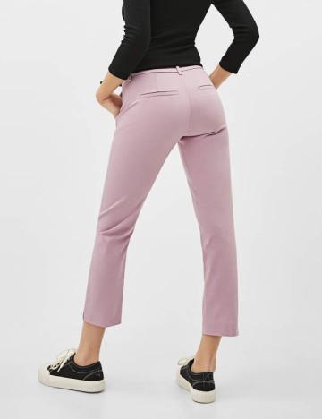 Pantaloni Bershka, mov