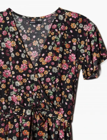 Rochie scurta CROPP, negru, XS