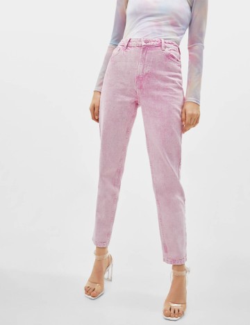 Blugi Bershka, roz, 36