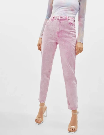 Blugi Bershka, roz, 36