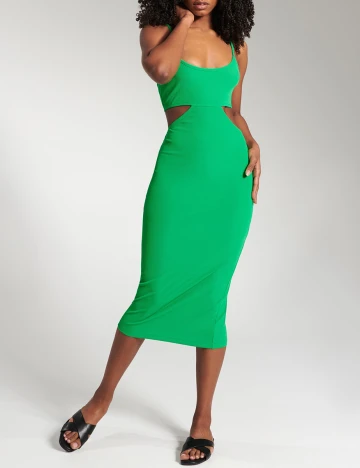 Rochie medie Sinsay, verde, S