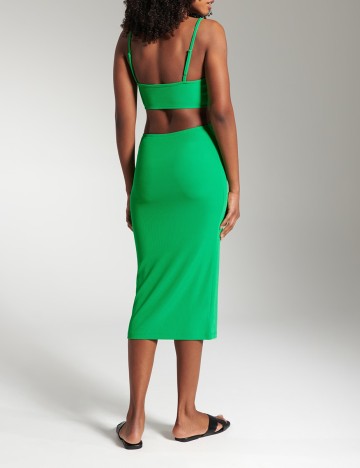 Rochie medie Sinsay, verde, S