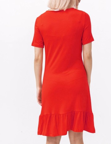 Rochie scurta Vila, rosu, S