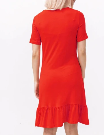 Rochie scurta Vila, rosu, S