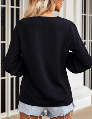 Camasa SHEIN, negru, XS