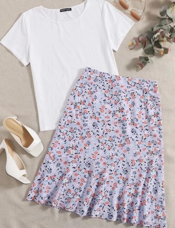 Compleu SHEIN, mov, S