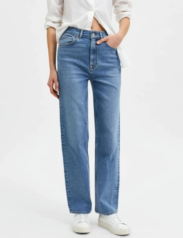 Blugi Selected Femme, albastru, W27/L32 Albastru