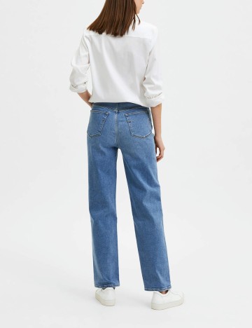 Blugi Selected Femme, albastru, W27/L32