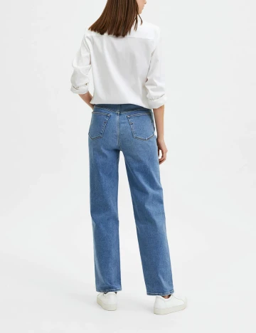 Blugi Selected Femme, albastru, W27/L32 Albastru