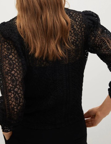 Bluza Mango, negru, S