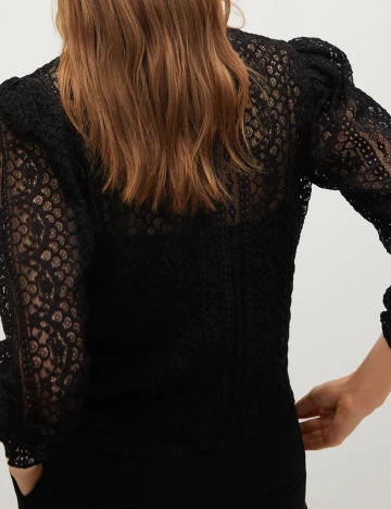 Bluza Mango, negru, S