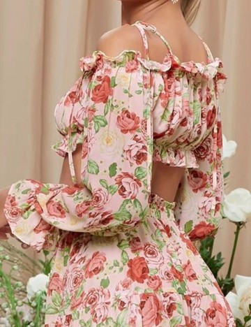 Top SHEIN, floral, XL