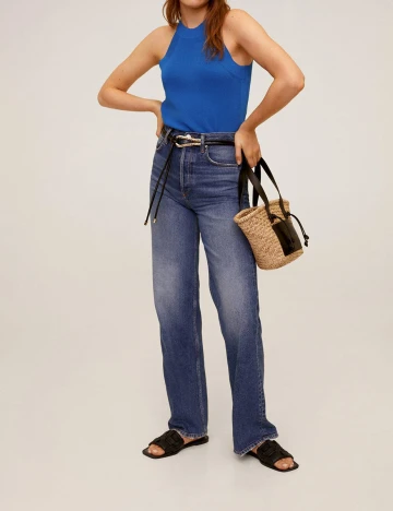 Maiou Mango, albastru, S Albastru