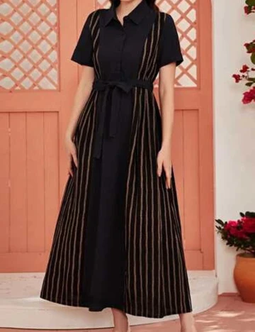 Rochie Lunga SHEIN, negru, M