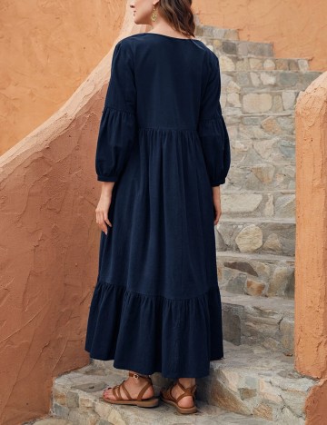 Rochie lunga SHEIN, bleumarin, S