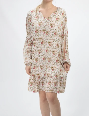 Rochie scurta SHEIN, floral, S Floral print