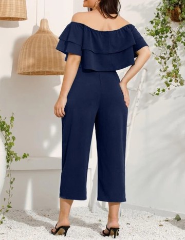 Compleu SHEIN CURVE, bleumarin, 3XL