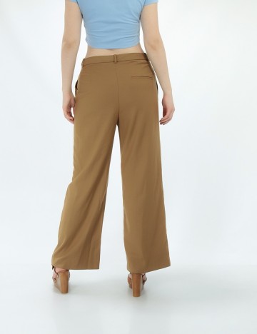 Pantaloni Mango, maro, 38